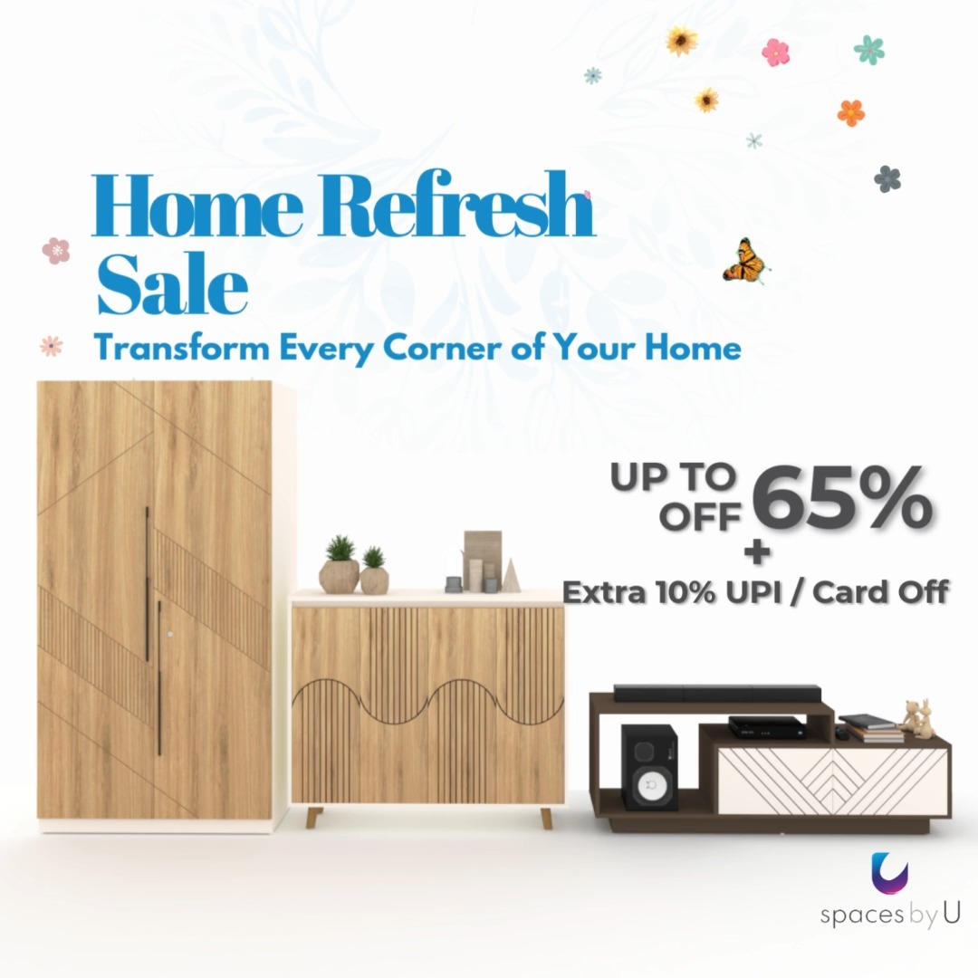SpacesbyU Facebook ad: Transform your home with the SpacesbyU Home Refresh…