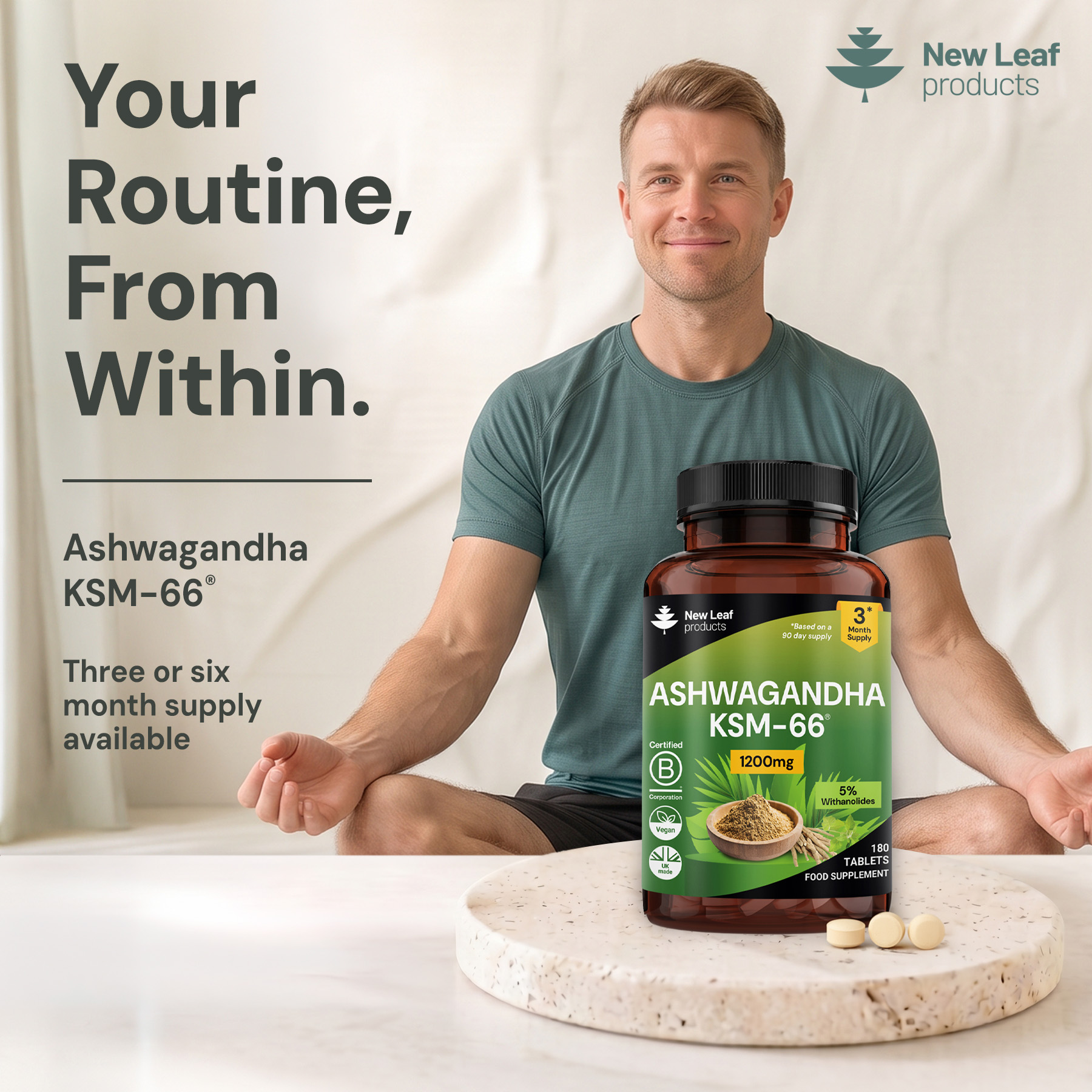 New-Leaf-Products.com Facebook ad