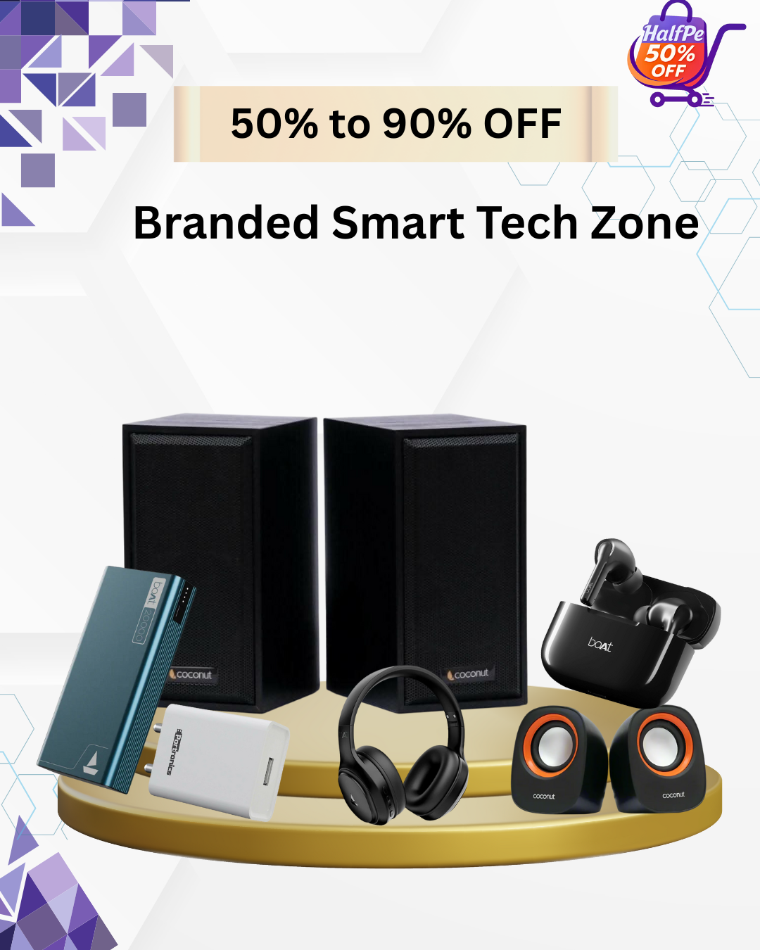 HalfPe Facebook ad
