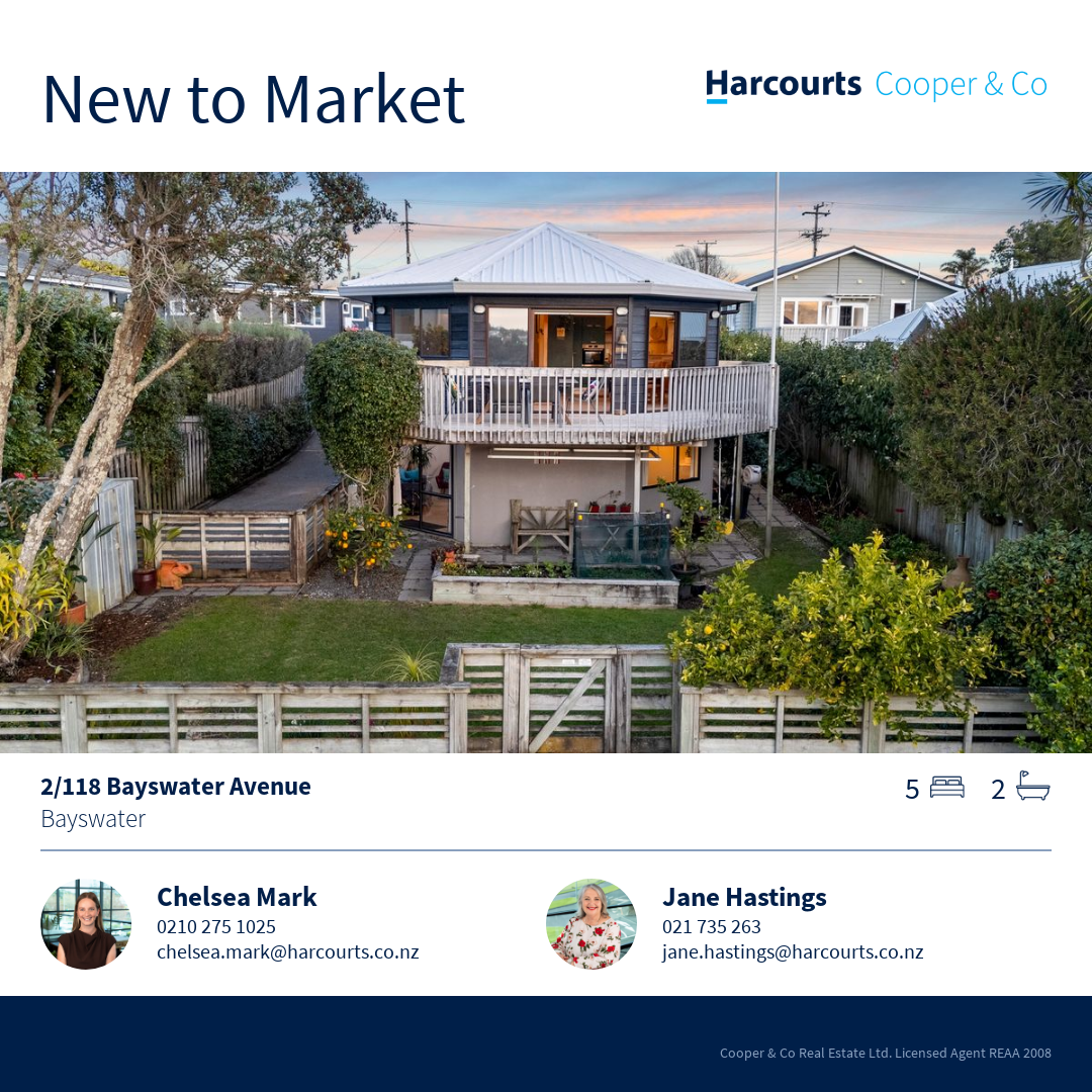 Harcourts Cooper & Co Real Estate Facebook ad
