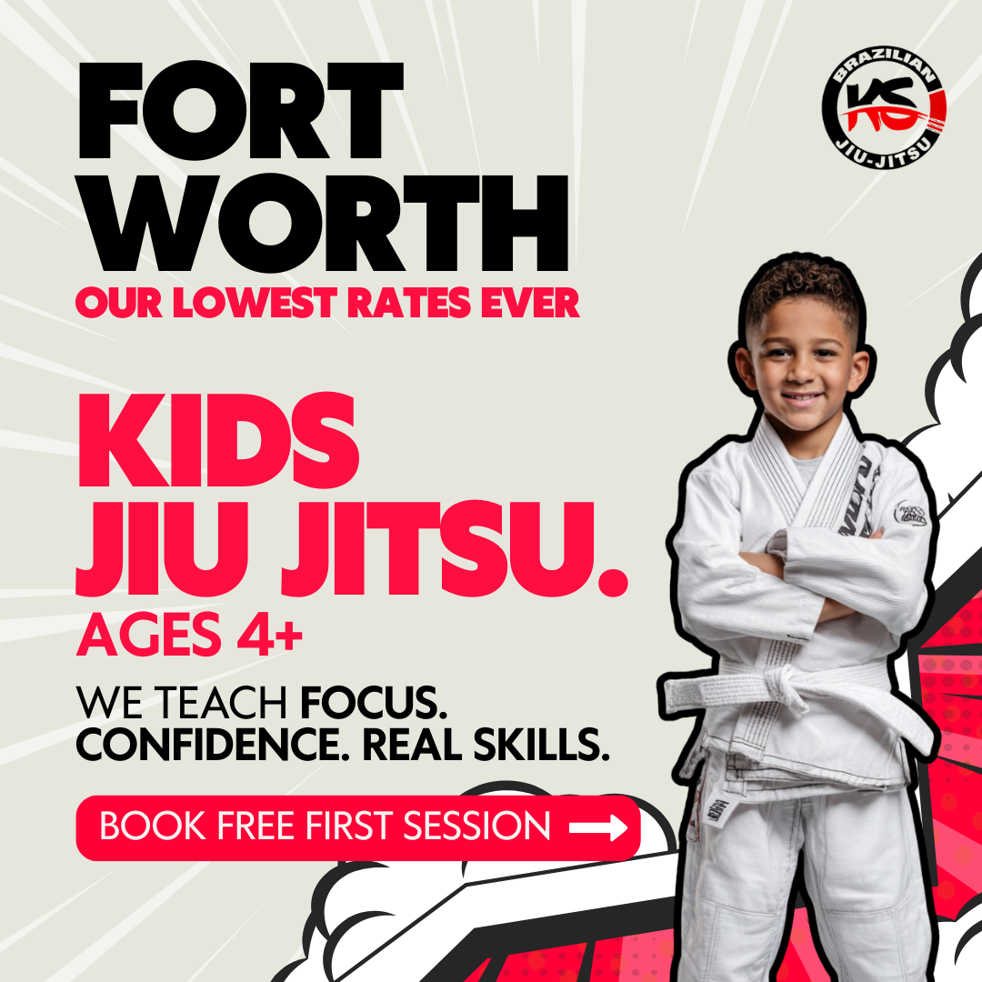 KSJJ Facebook ad: BOOK THEIR FREE JIU JITSU SESSION