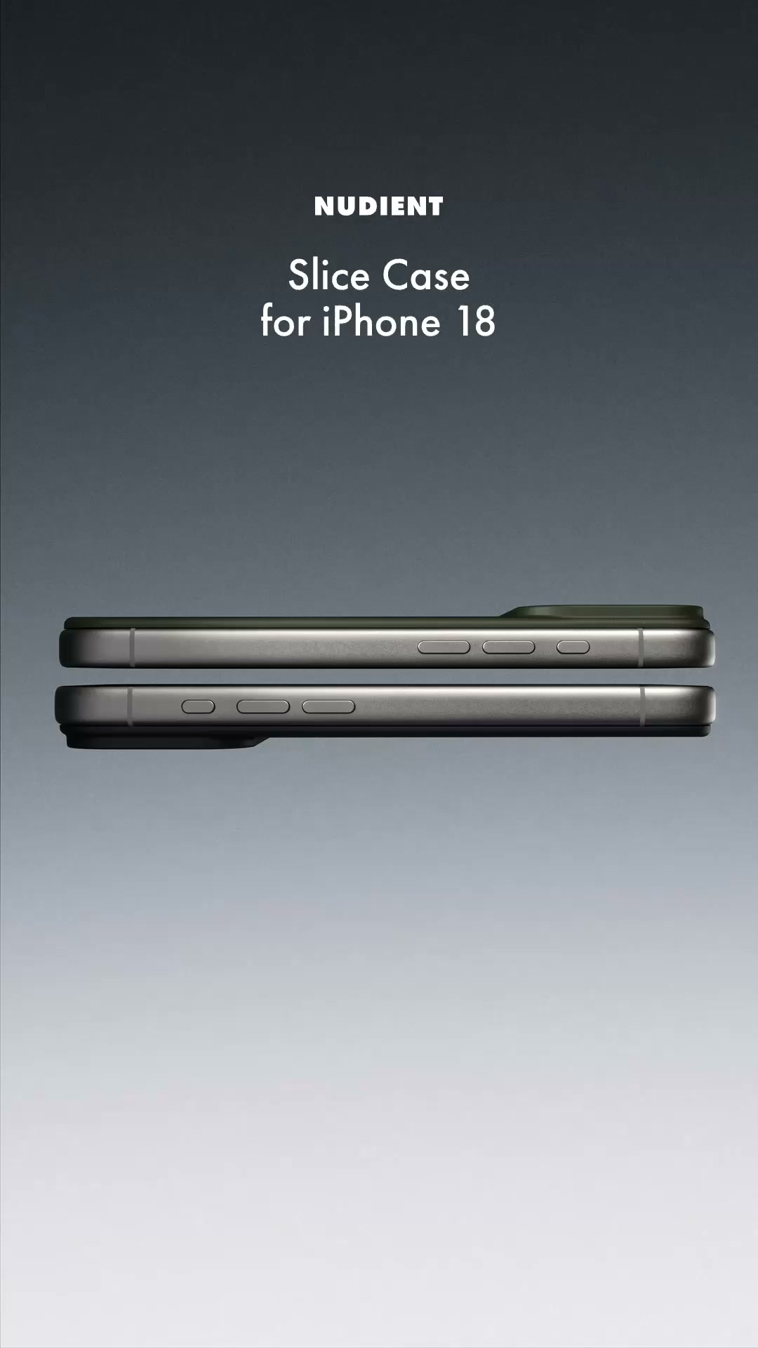 Nudient Facebook ad: Slice Case, now for iPhone 18