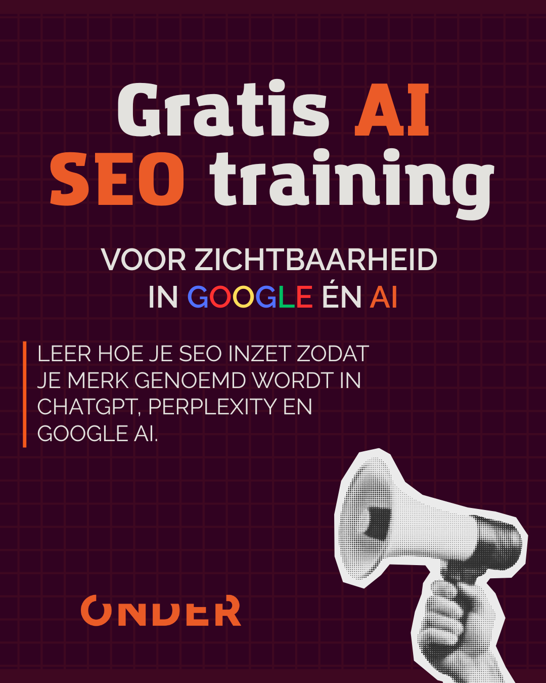 SEO bureau Onder Facebook ad: Leer gratis hoe je SEO inzet voor zichtbaarheid…