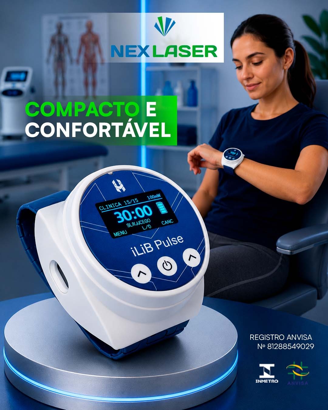 Nex Laser Facebook ad: Apresentamos o ILIB PULSE, nova geração em tecnologia em…
