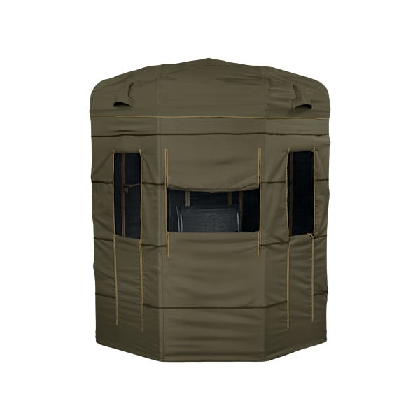 Bass Pro Shops Facebook ad: Blackout Blade 'N' Bullet Ground Blind - Green