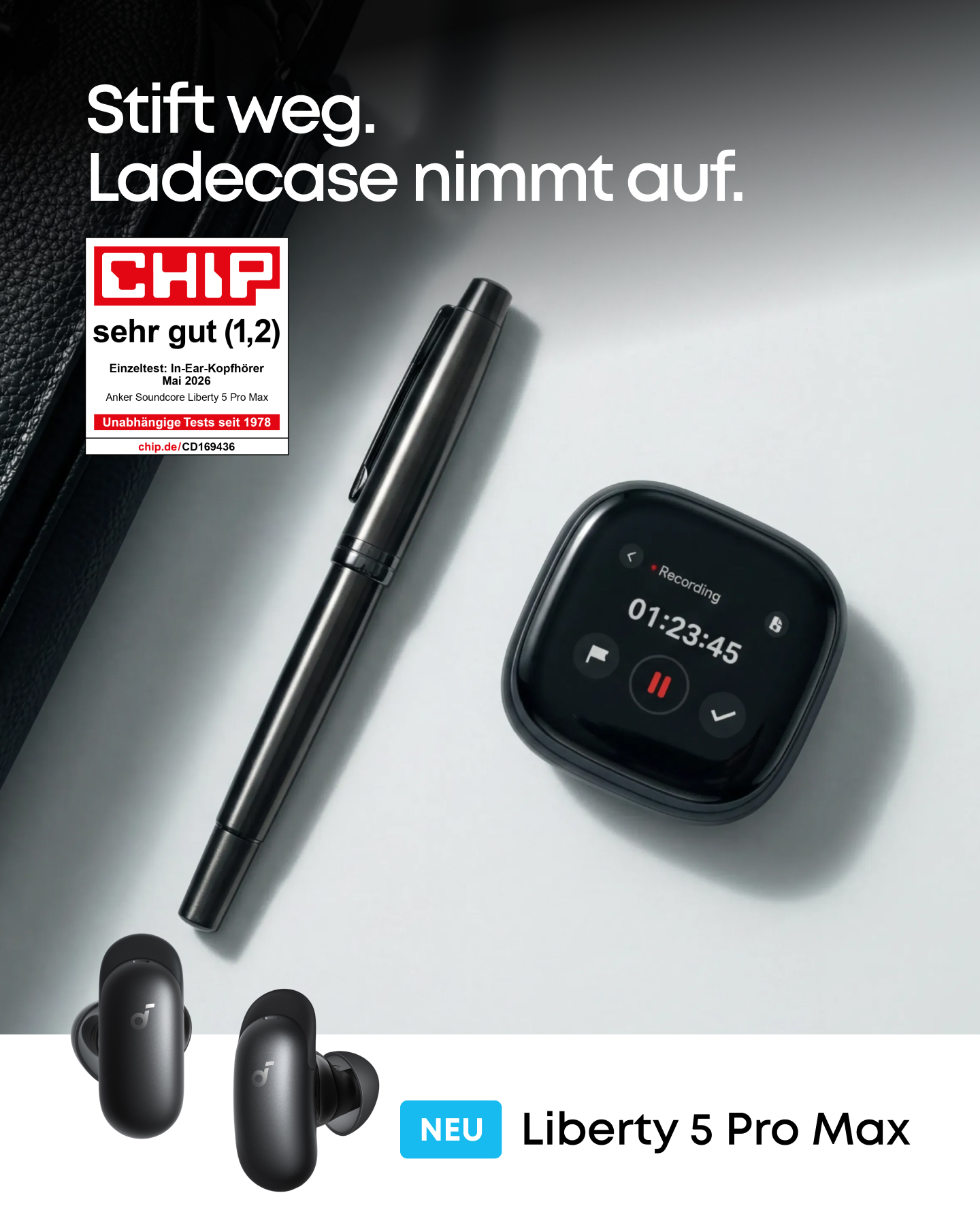 soundcore Deutschland Facebook ad from Jun 5, 2026
