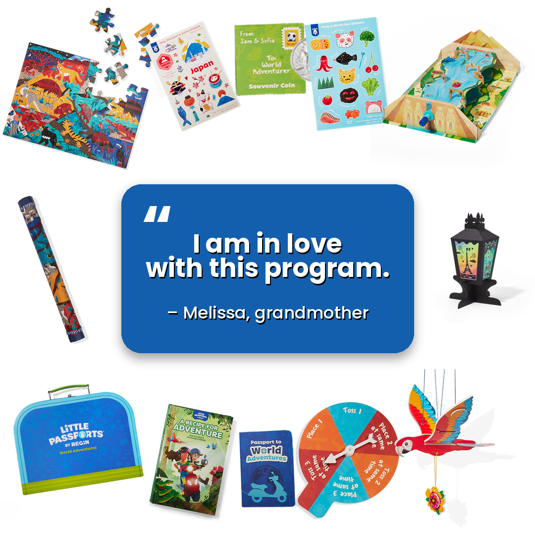 Little Passports Facebook ad