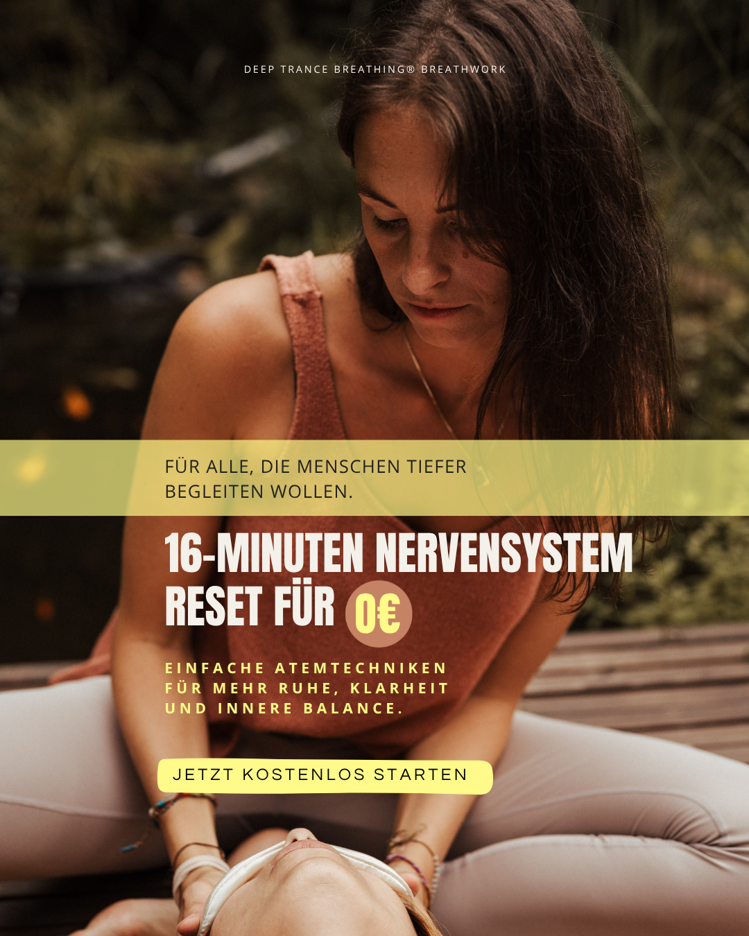 Breathwork Session Facebook ad: Breathwork und Trance-Ausbildung - jetzt informieren