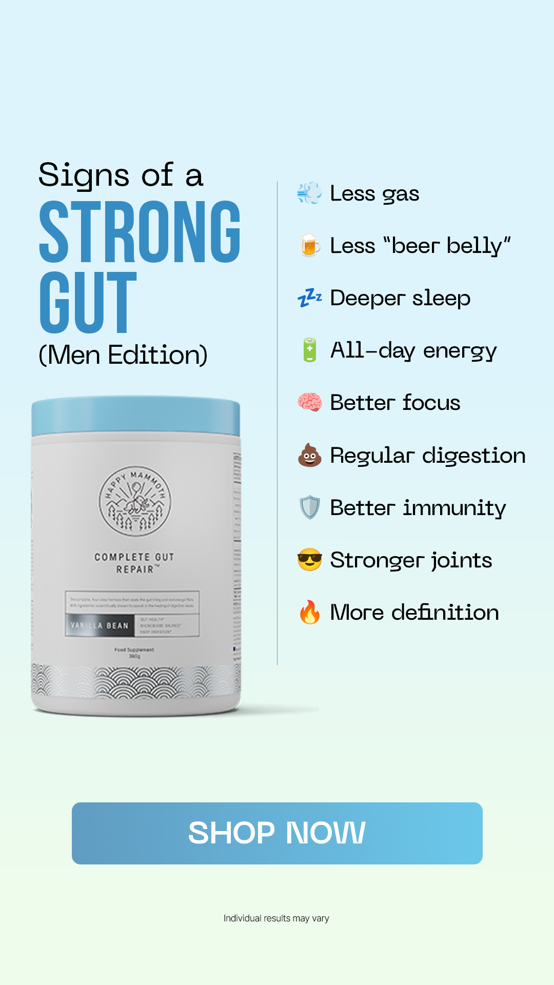 Tobie Kokot - Nutritional Scientist Facebook ad