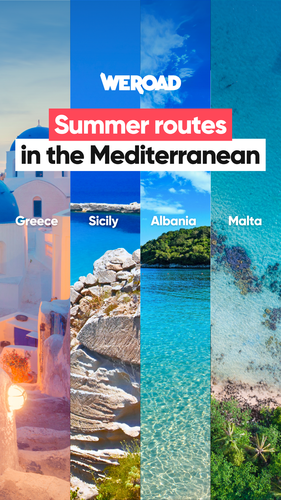 WeRoad Travel Facebook ad