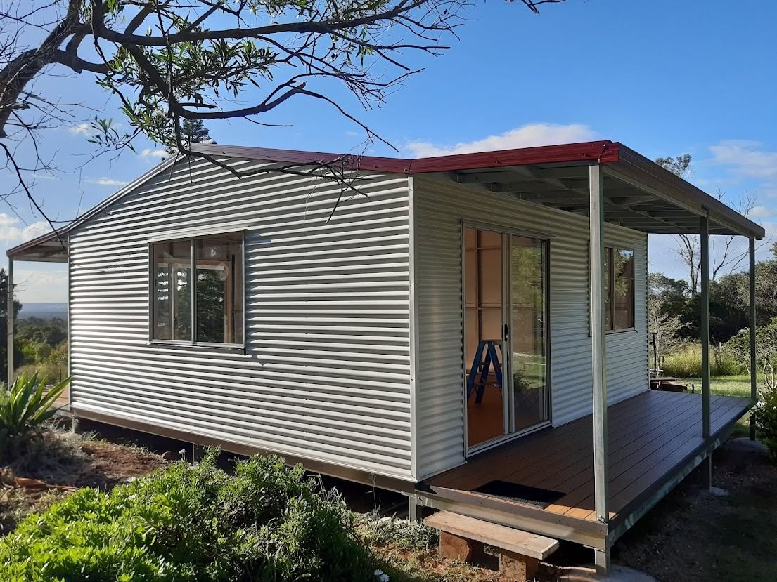 Mecano Sheds Perth Facebook ad: Affordable Flat Pack Cabin & Granny Flat Kits