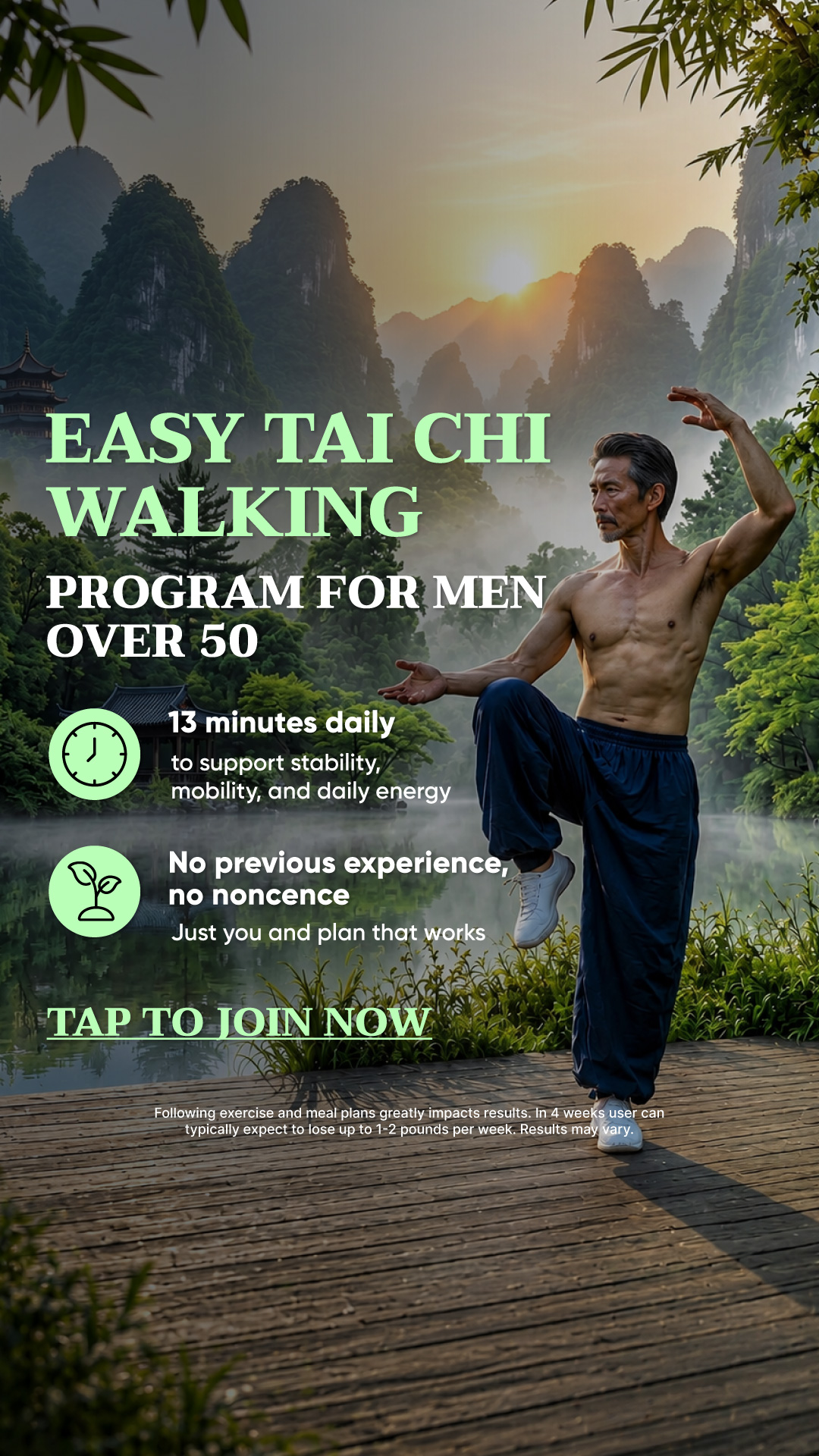Michaelll Fitness Facebook ad