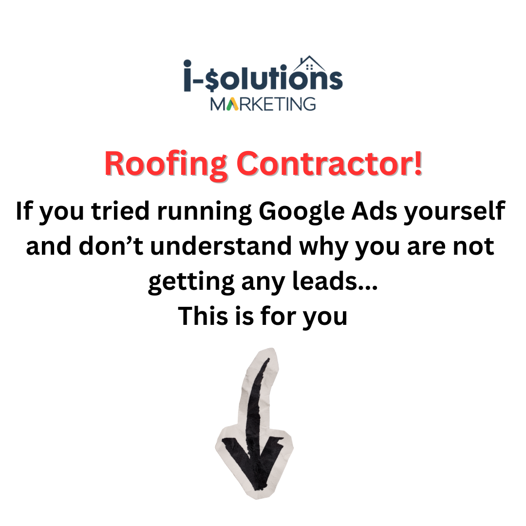 I-Solutions - Google Ads For Top Rated Businesses Facebook ad: Roofers, Stop Wasting Money On Google Ads!