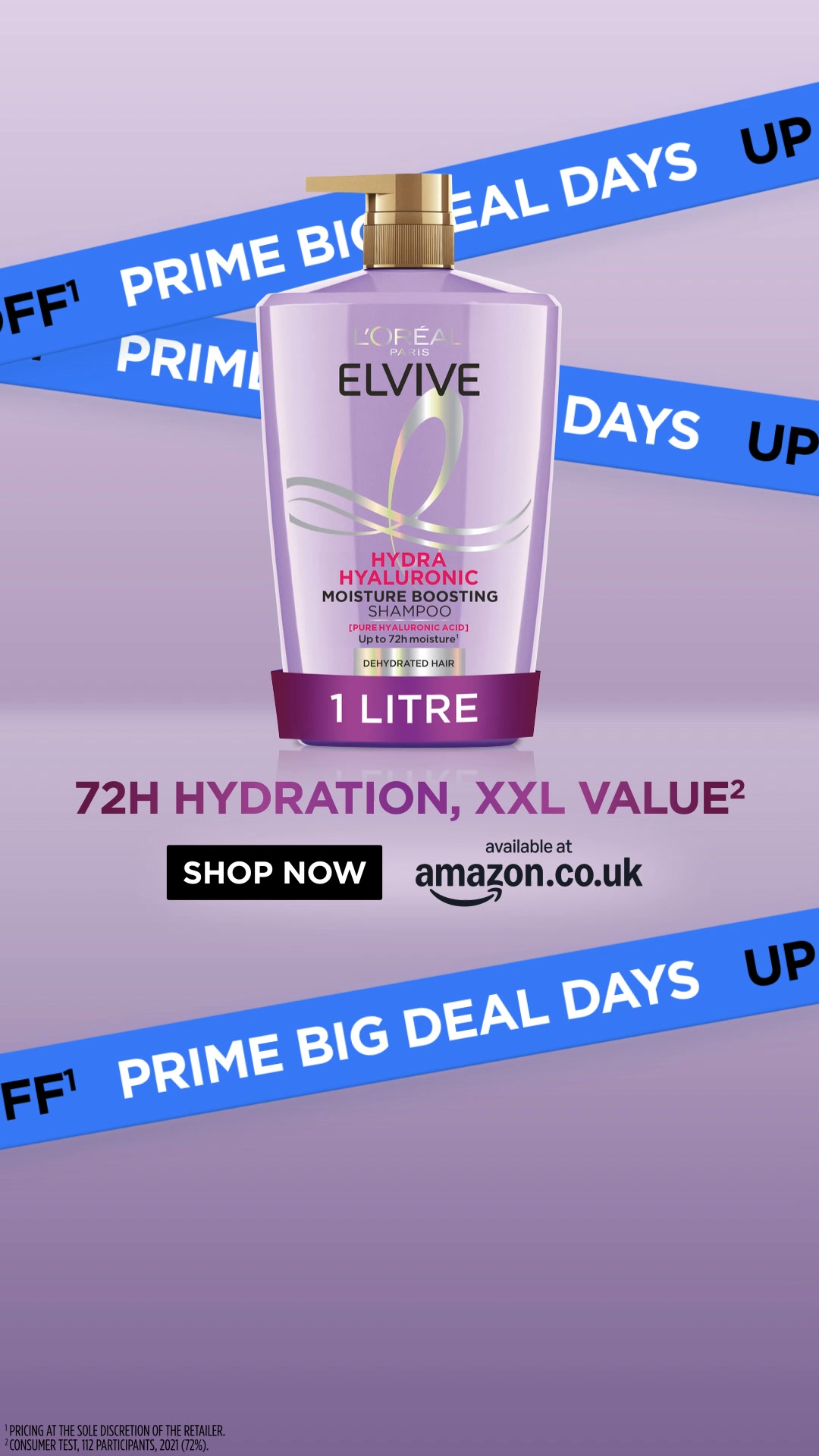 L'Oréal Paris Facebook ad: Elvive Hydra Hyaluronic