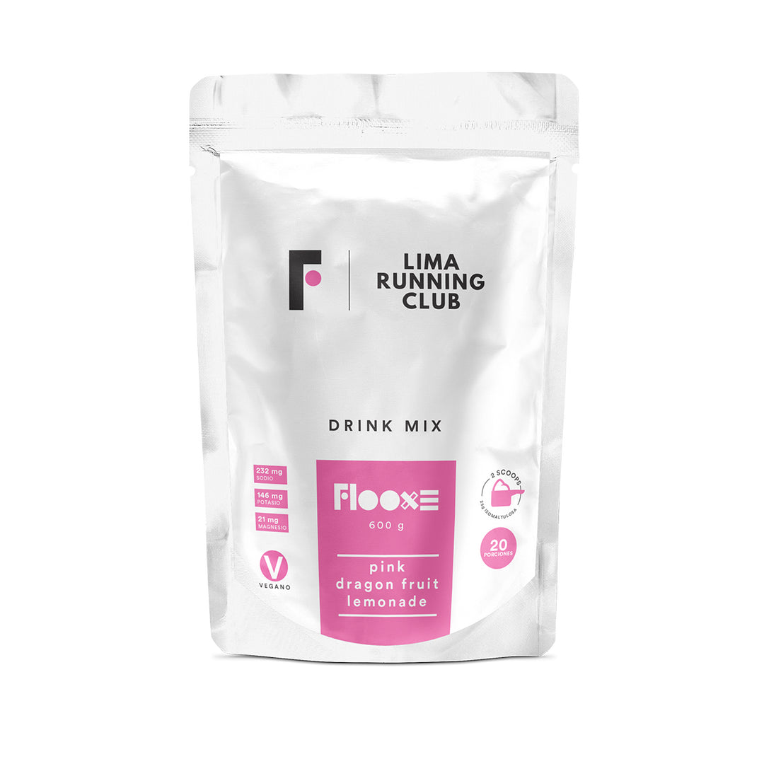 Flooxe Facebook ad: Nutrición deportiva para llegar más lejos.