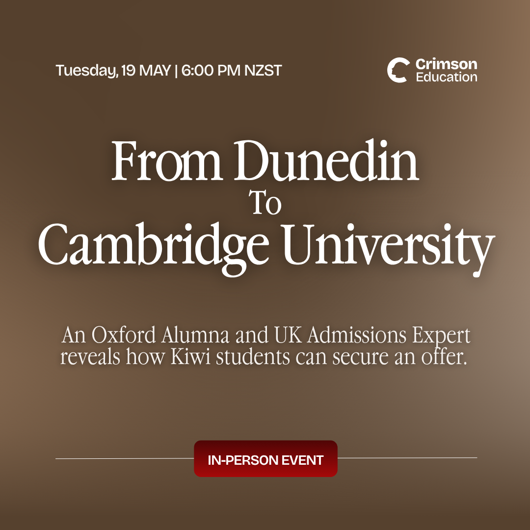 Crimson Education Facebook ad