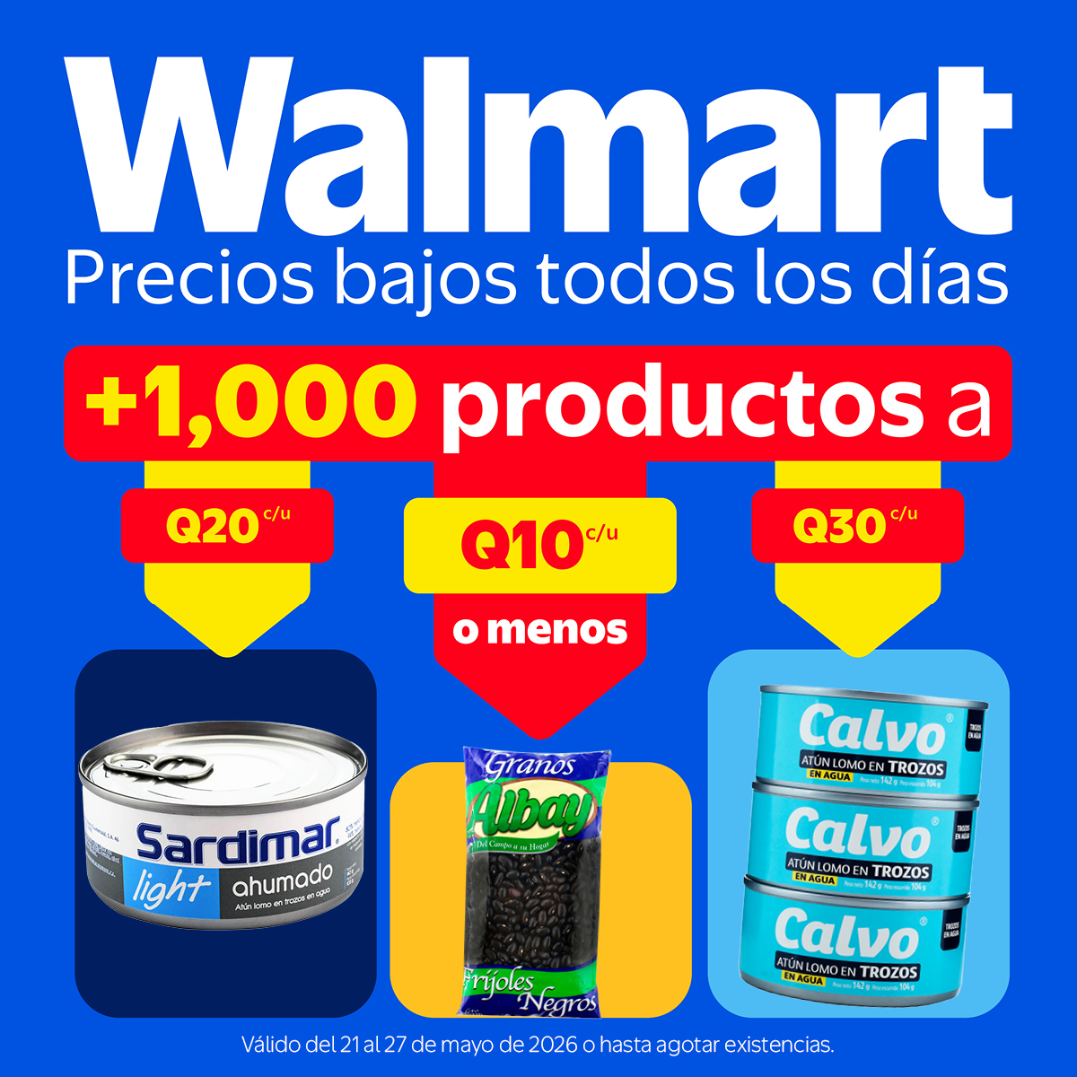 Walmart Guatemala Facebook ad