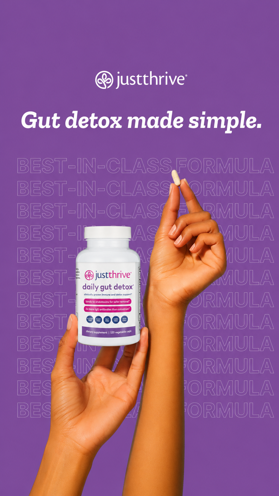 Just Thrive Facebook ad
