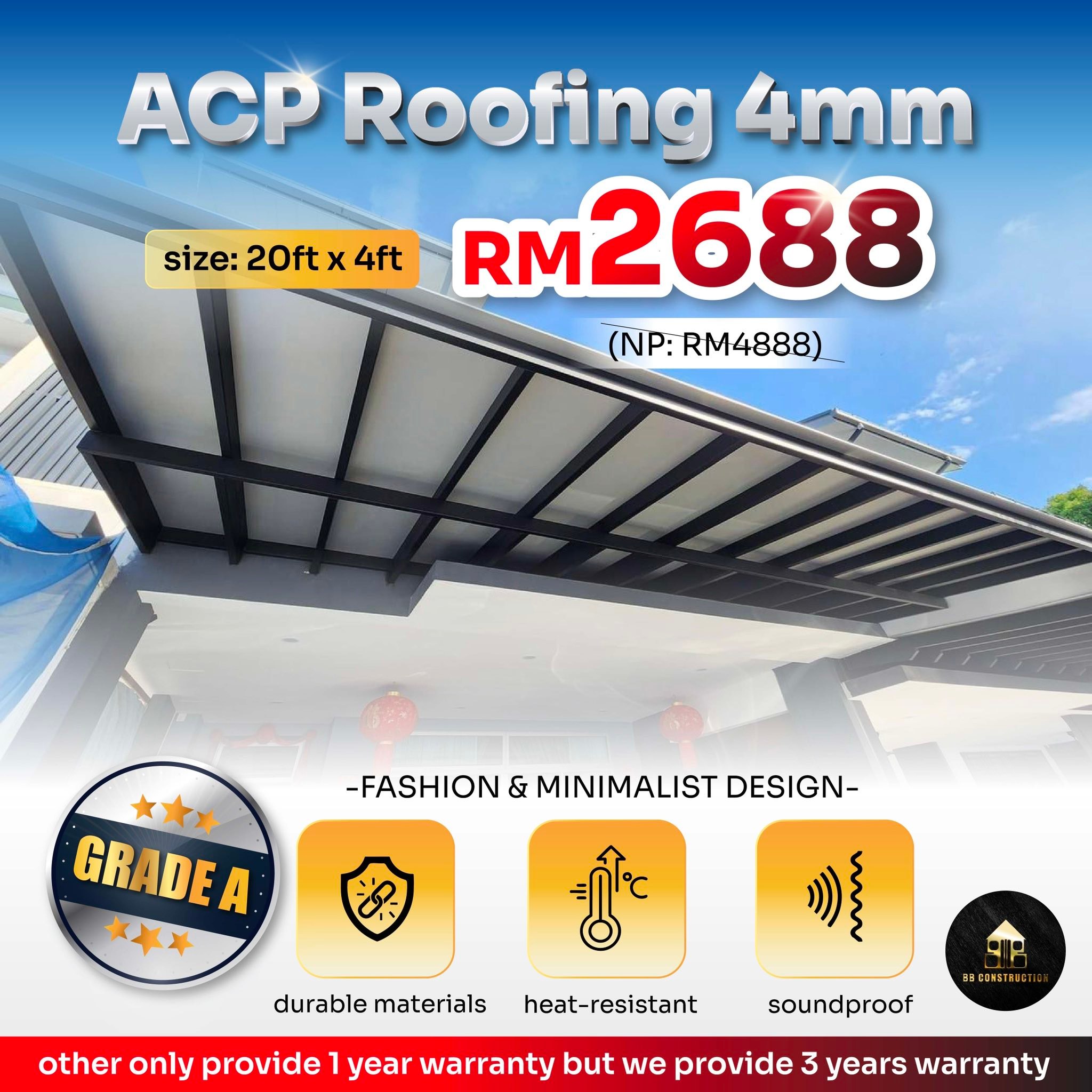 BB Construction Co. Facebook ad