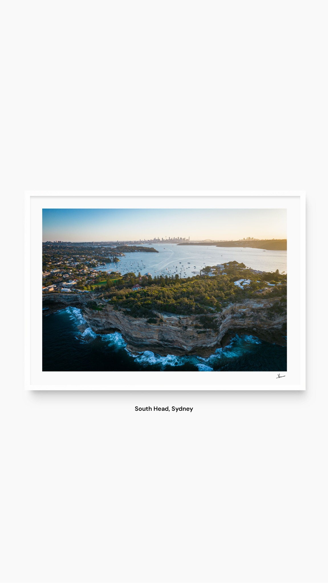Australia Unseen Facebook ad: Sydney coastal fine art prints