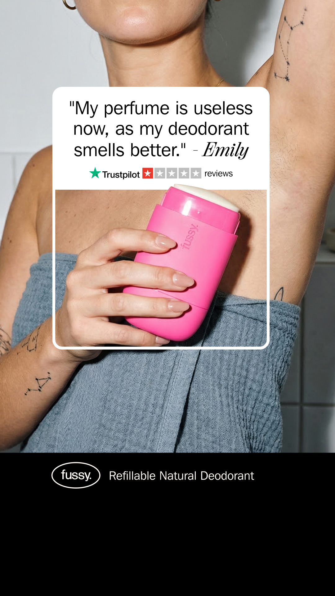 Fussy Facebook ad