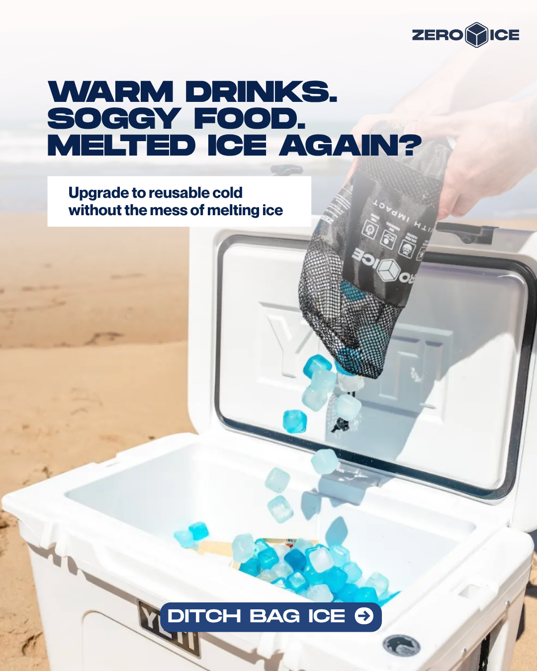 ZERO ICE Facebook ad