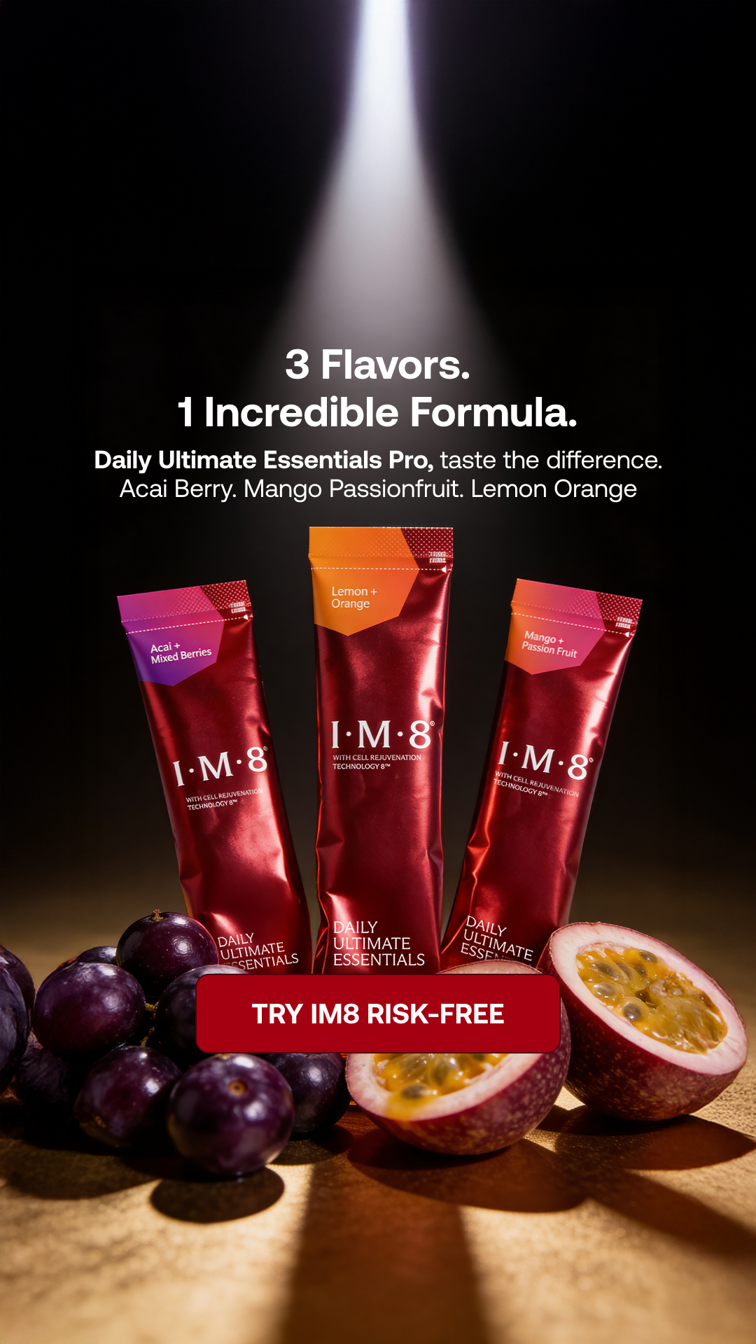 IM8 Health Facebook ad