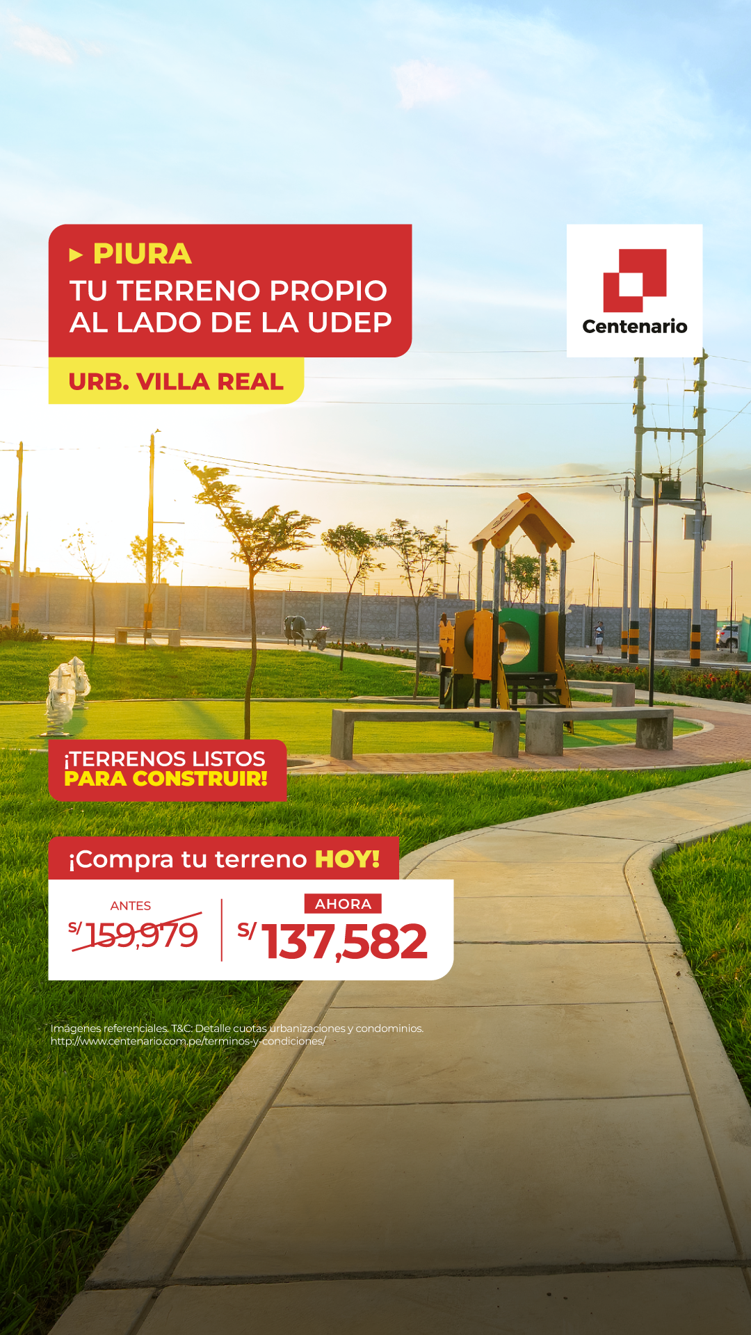 Centenario Urbanizaciones Facebook ad