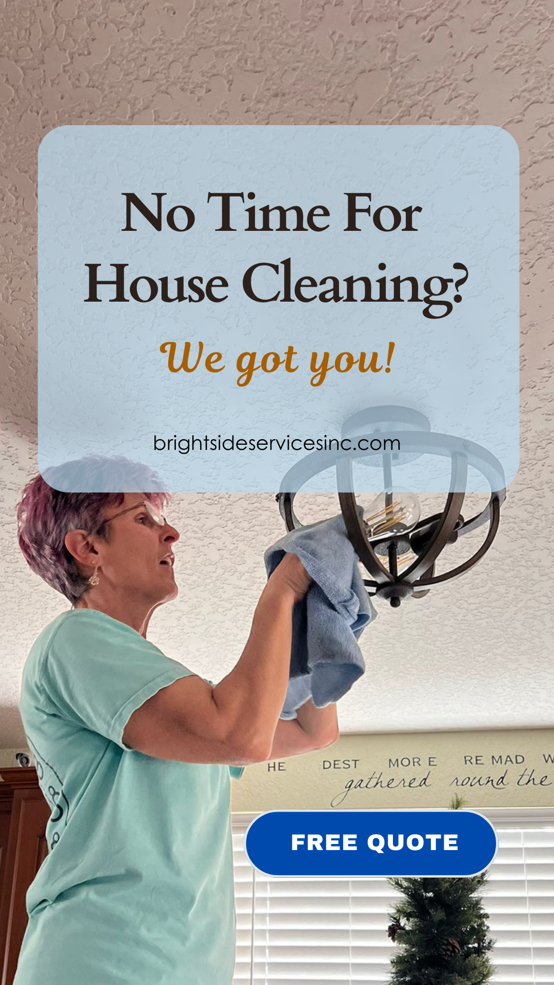 Bright Side Services, Inc. Facebook ad