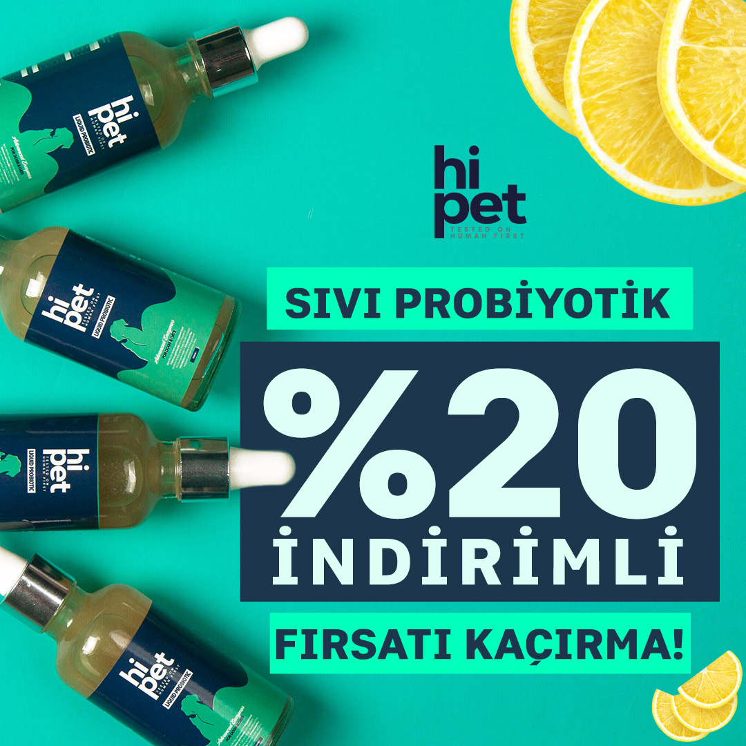Sıvıprobiyotik Facebook ad: Bağırsak Sağlığı İçin HiPet Probiotik!
