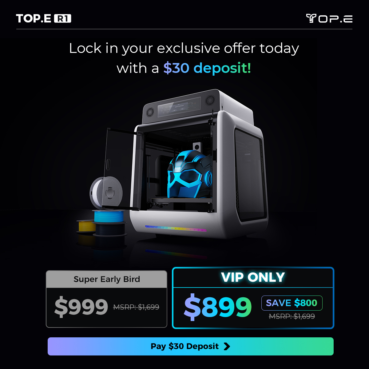 TOP.E Facebook ad