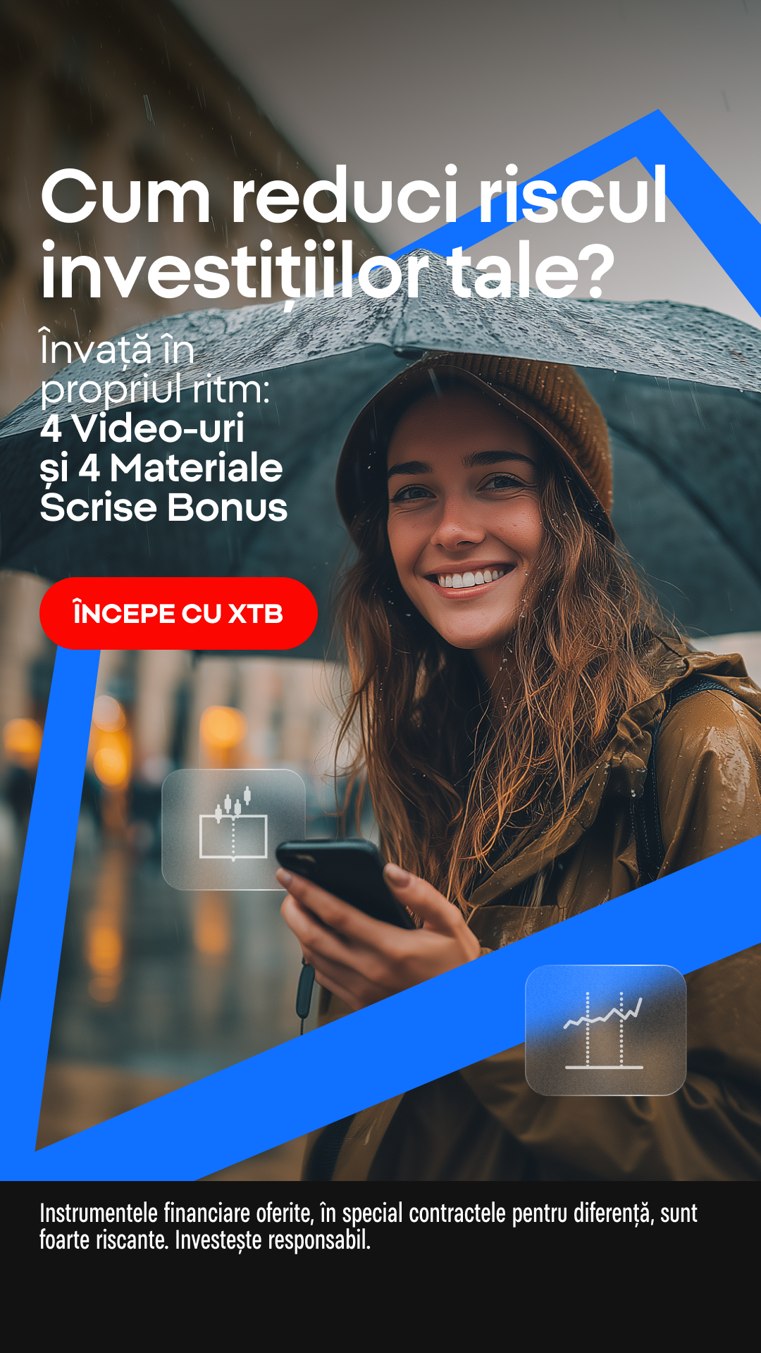 XTB Online Trading Facebook ad
