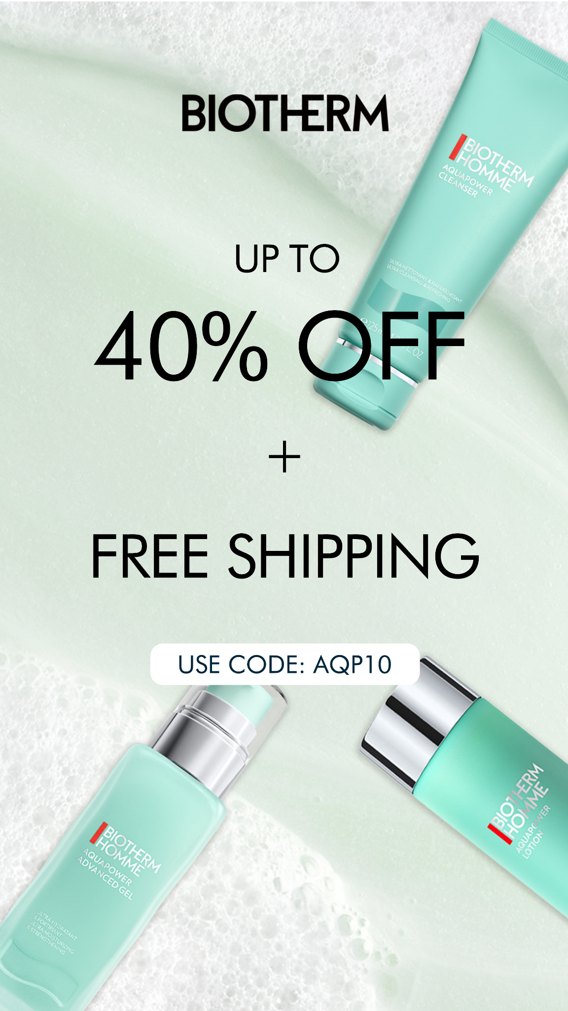 Biotherm Facebook ad