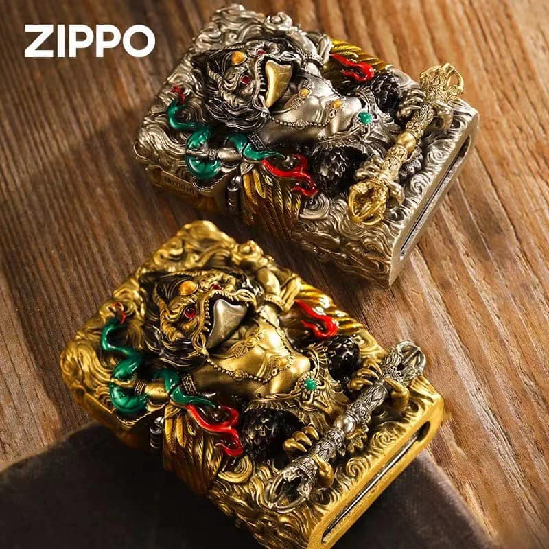 ZIPPO Custom Made Facebook ad: (PRE ORDER) ไฟแช็ก ZIPPO รุ่น พญาครุฑ Garuda Heavy…