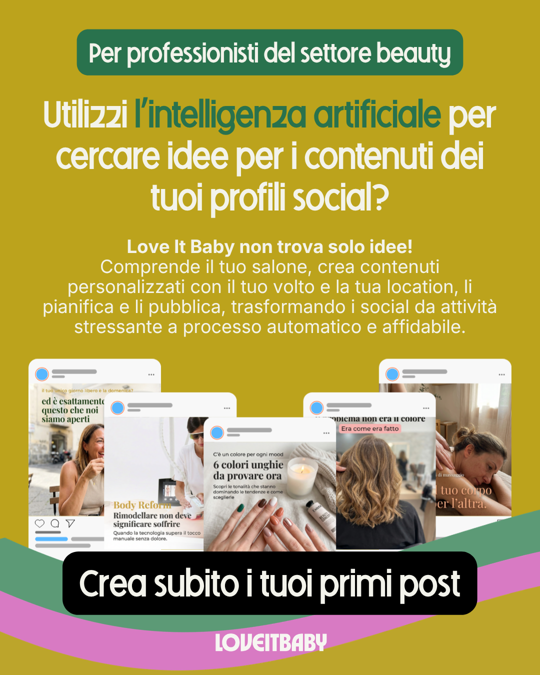 Love It Baby - AI Social Media Manager Facebook ad
