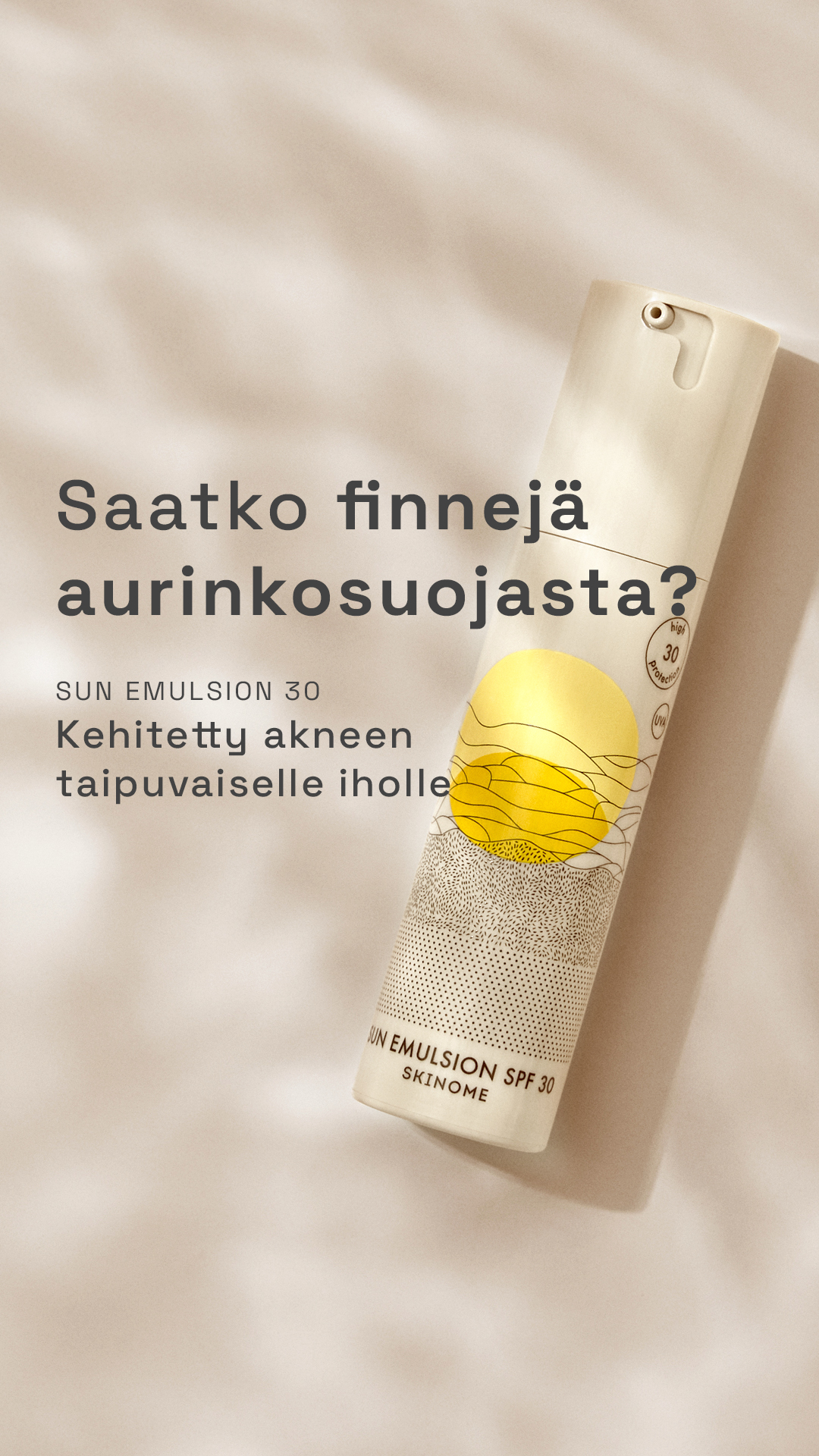 Skinome Facebook ad