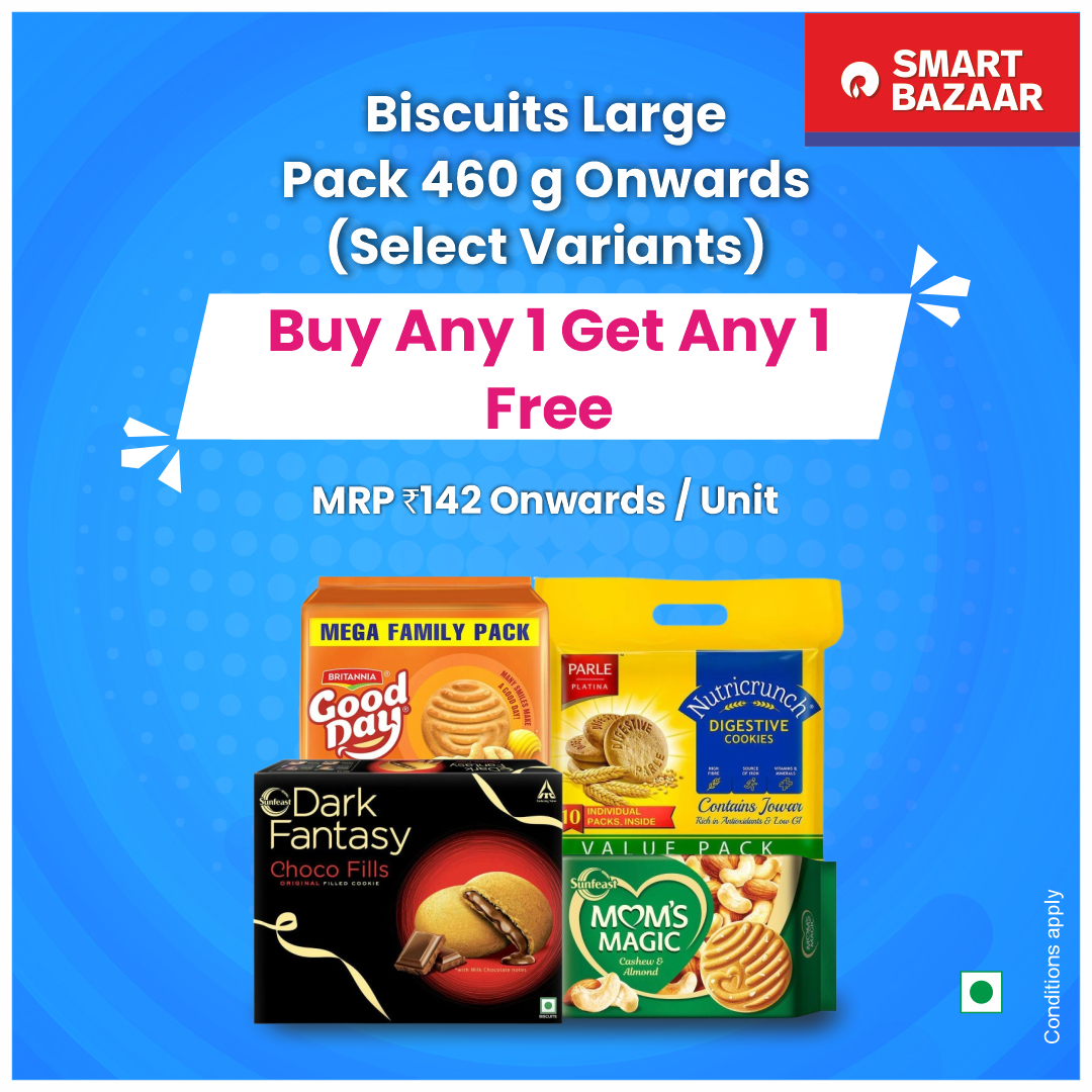 SMART Bazaar Facebook ad: Monthly shopping made easy for your SMART Parivaar…