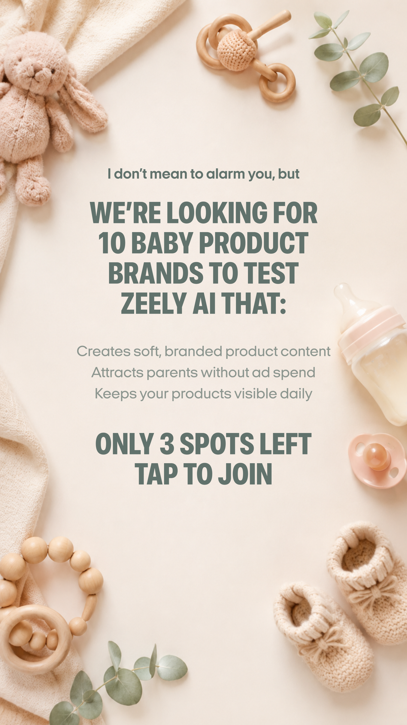 Zeely Facebook ad