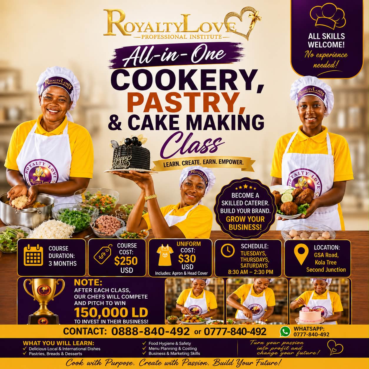 Royalty Love Professional Institute Facebook ad