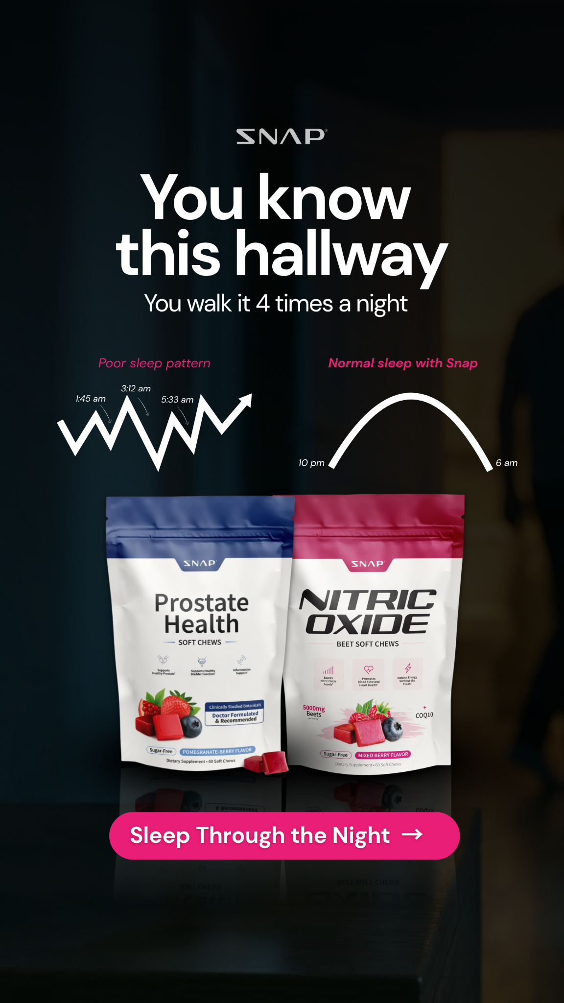 Snap Supplements Facebook ad
