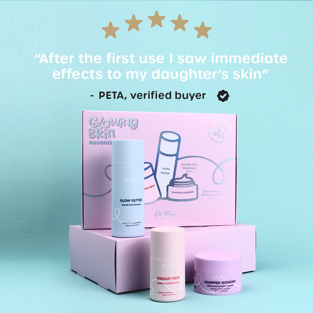 Oh Flossy Kids Makeup Facebook ad