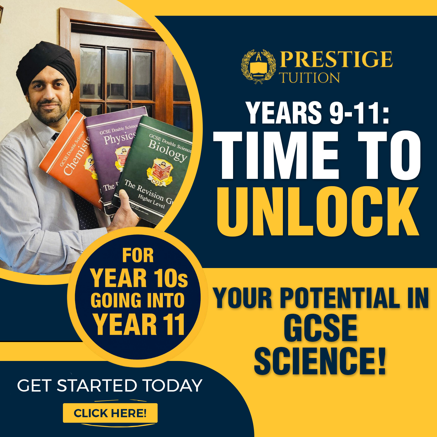 Satvir Channa - Science Tutor Facebook ad