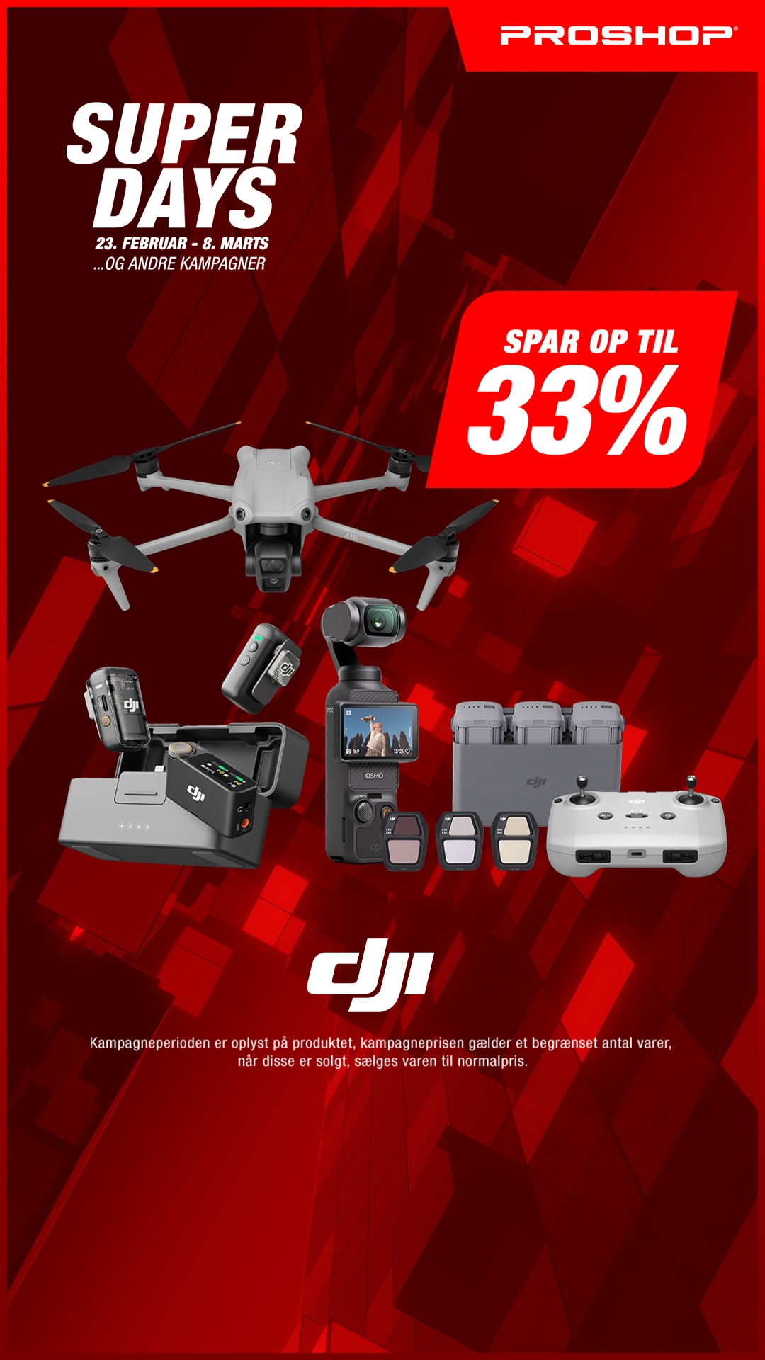 Proshop Facebook ad