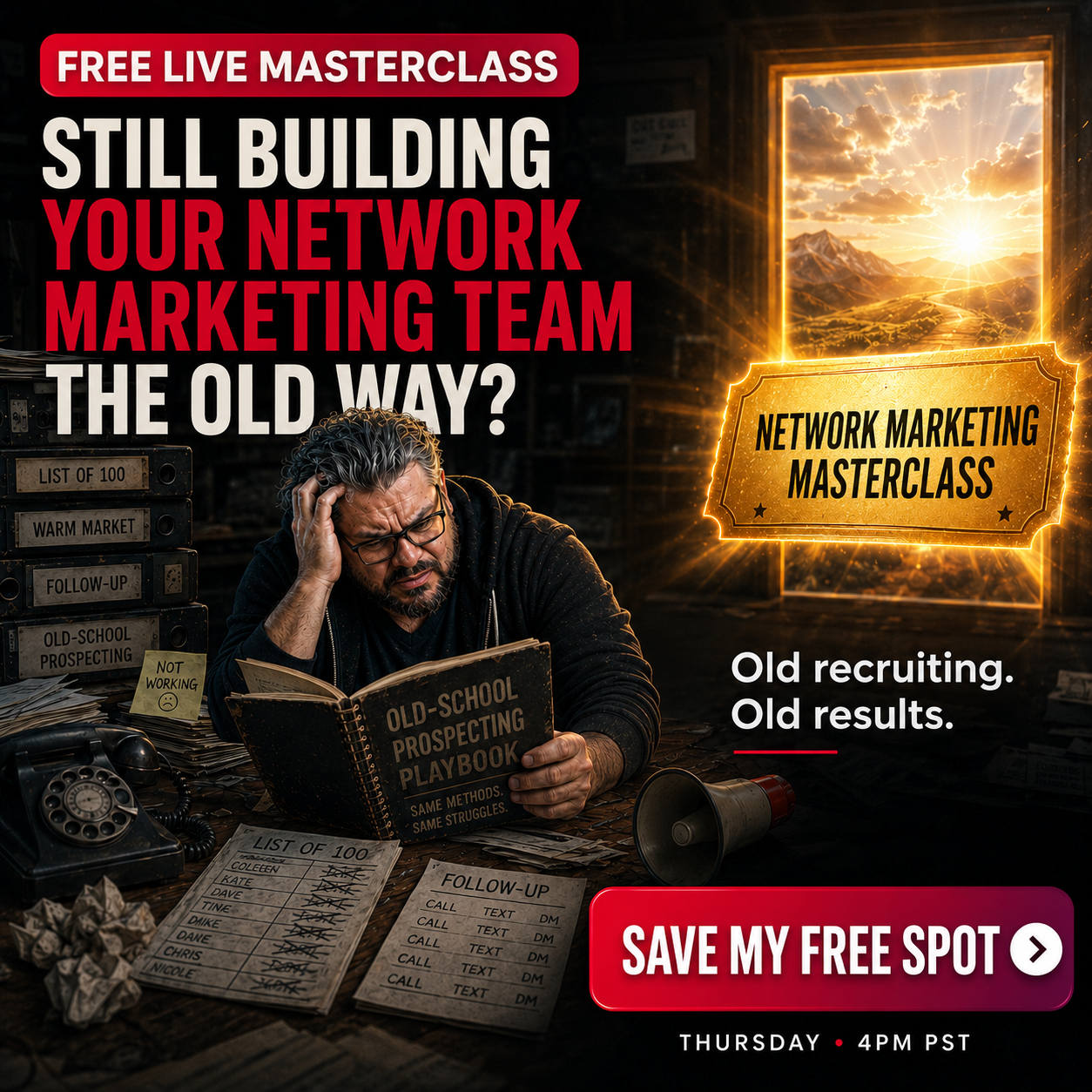 Attraction Marketing Facebook ad