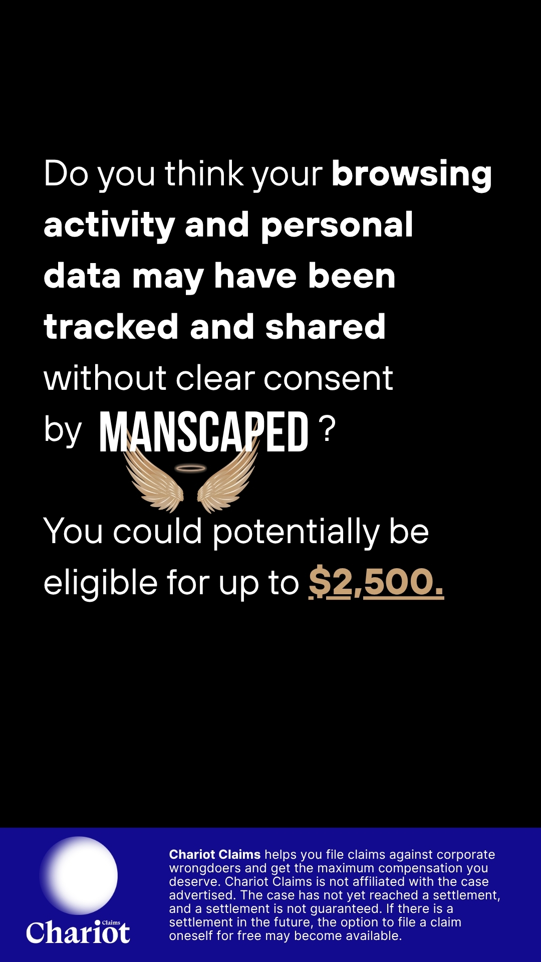 Chariot Claims - formerly ClaimClam Facebook ad from Jun 19, 2026