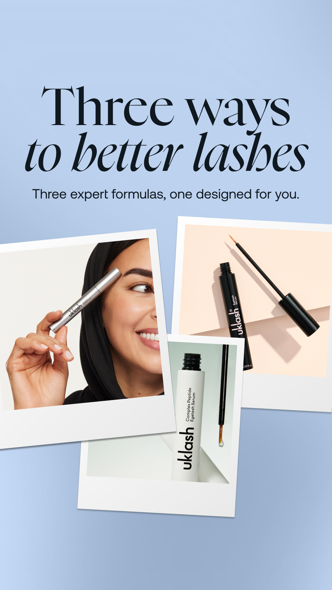 Uklash Facebook ad