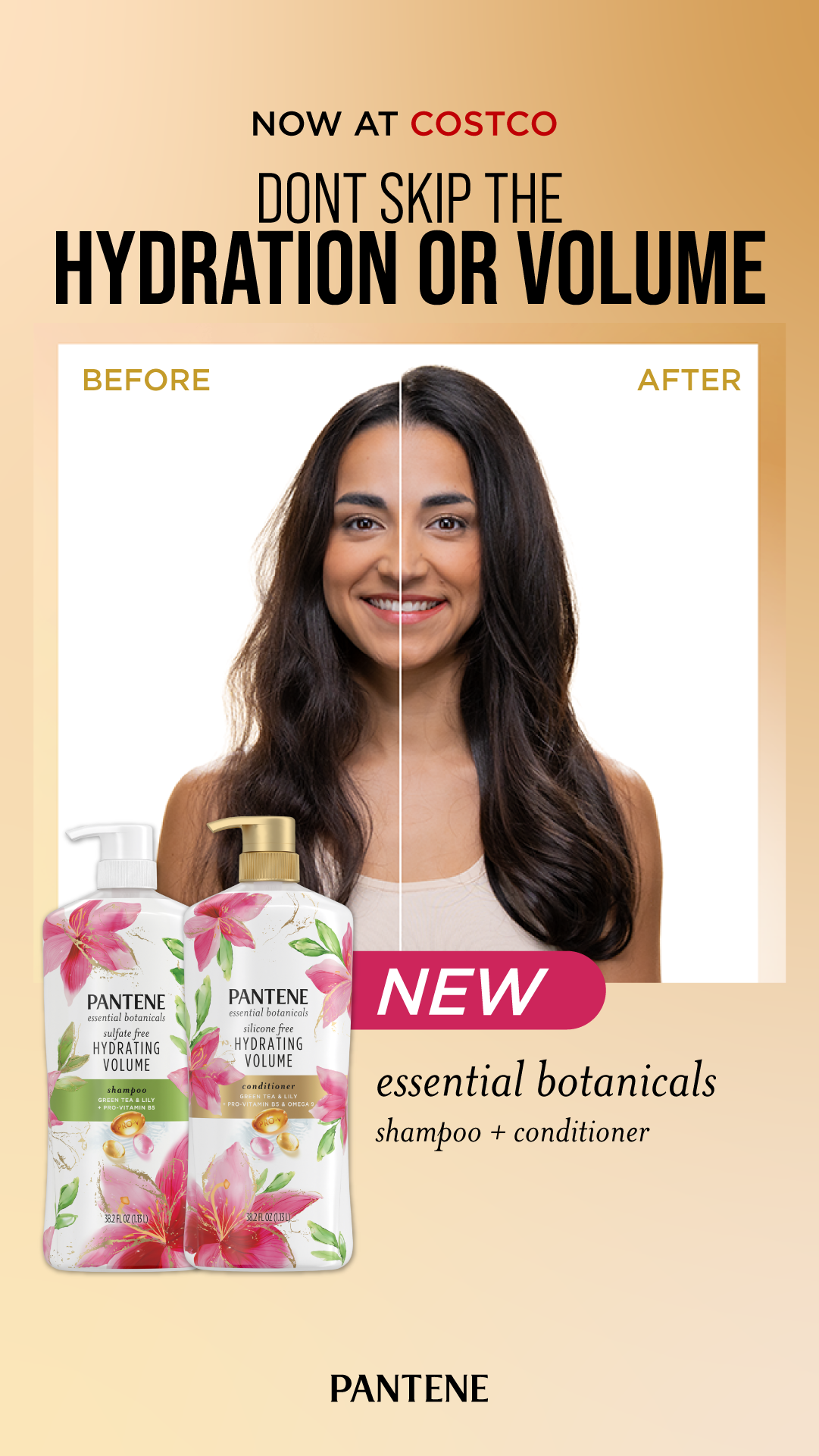 Pantene North America Facebook ad