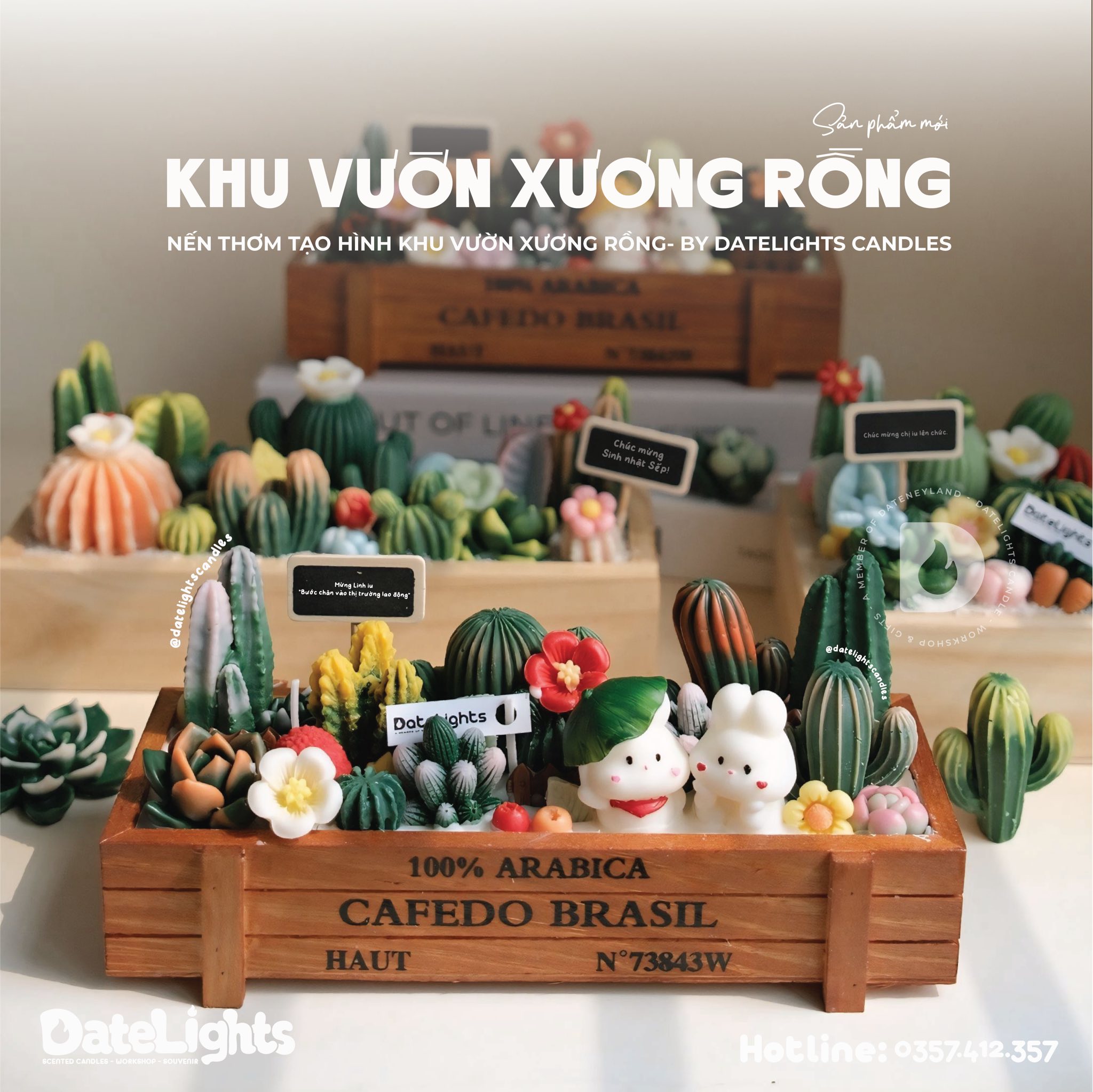 Datelights Candle - Nến thơm, Workshop, Quà tặng Facebook ad
