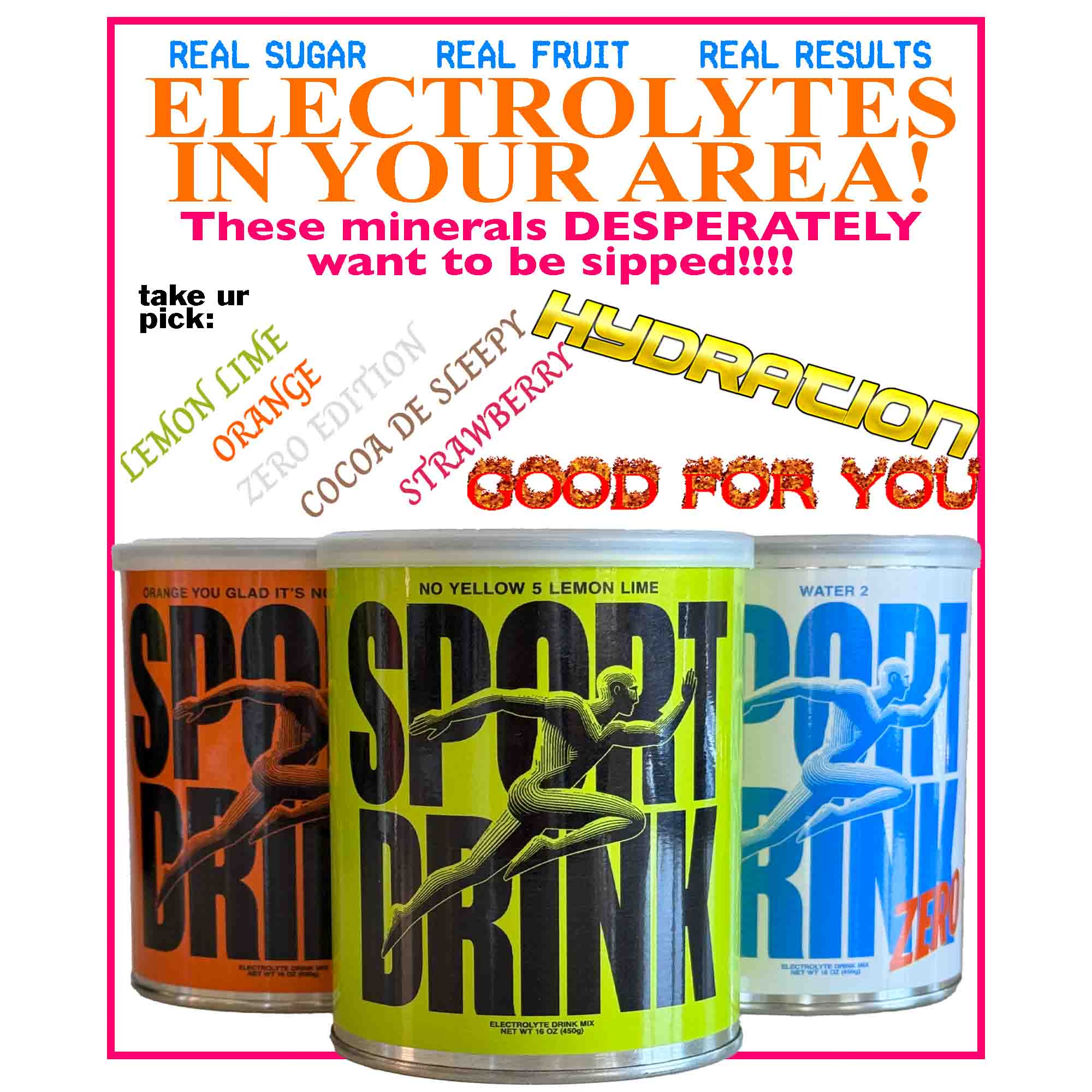 Sport Drink Facebook ad from Nov 9, 2025
