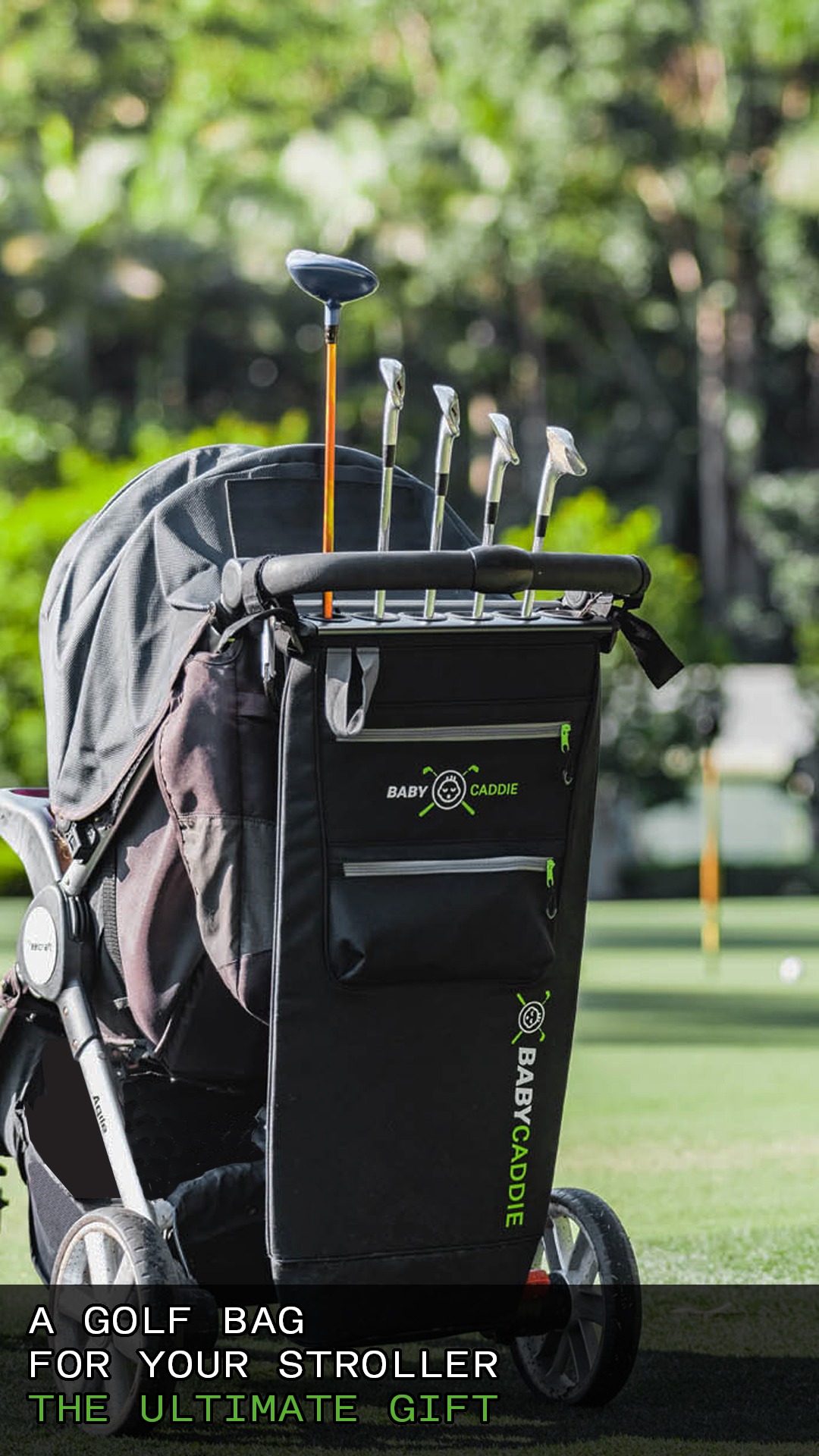 Baby Caddie Golf Facebook ad from May 7, 2024